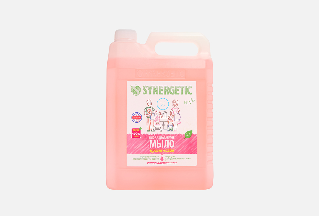 Жидкое мыло SYNERGETIC Аромамагия 5 л