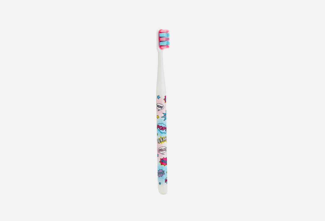 Зубная щётка MONTCAROTTE WHITE TOOTHBRUSH 1 шт зубная паста montcarotte teens bubble gum 50 мл