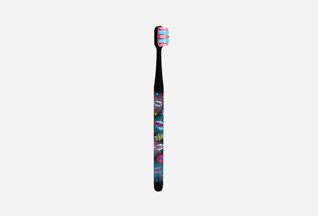 Зубная щётка MONTCAROTTE BLACK TOOTHBRUSH 1 шт