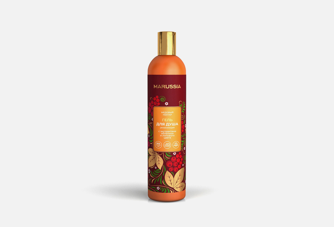 Изображение товара Увлажняющий гель для душа MARUSSIA Медовый нектар с облепихой и липовым цветом 400 мл