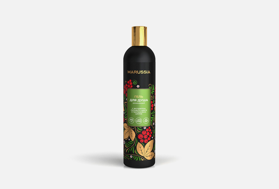 Гель для душа MARUSSIA lime blossom extract and peptide silk 
