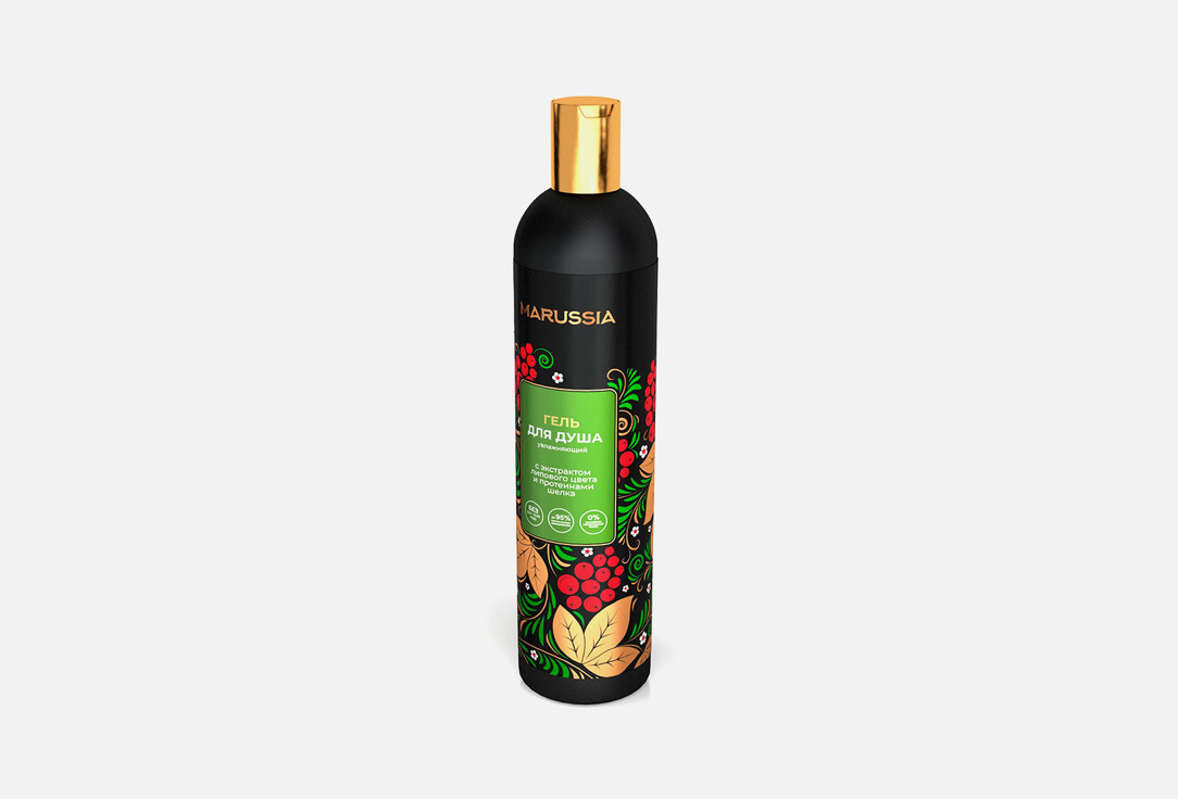 

Гель для душа MARUSSIA, Lime blossom extract and peptide silk 400 мл