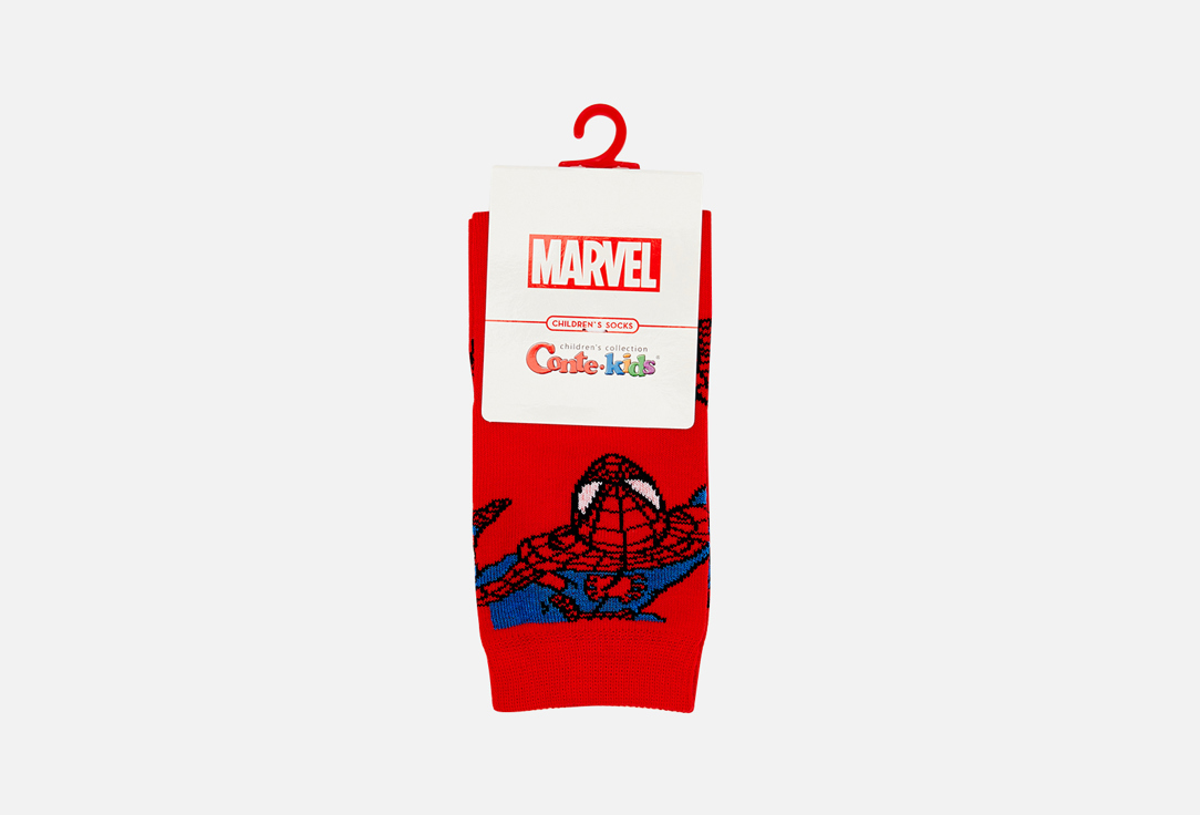 носки детские CONTE-KIDS Spiderman Красный