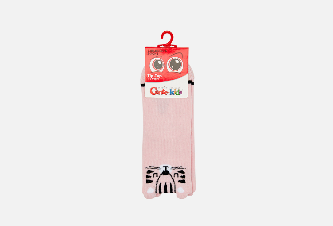 носки детские CONTE-KIDS TIP-TOP, кошка Светло-розовый