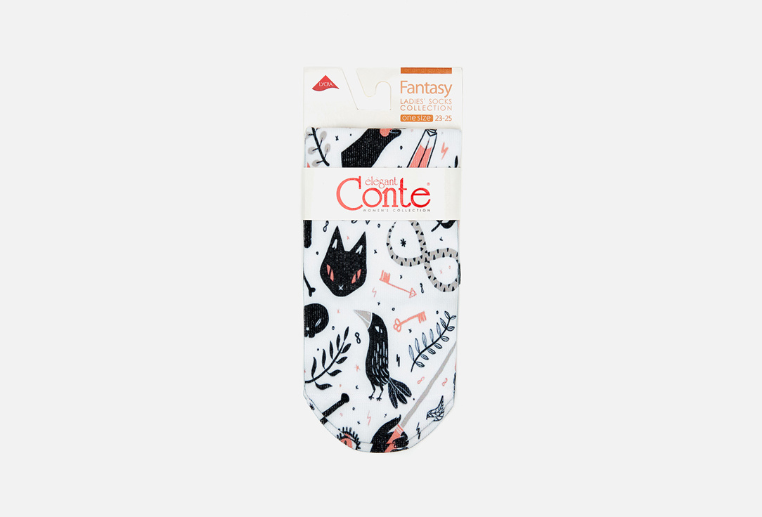 Носки CONTE ELEGANT Fantasy носки conte elegant размер 29 34 белый