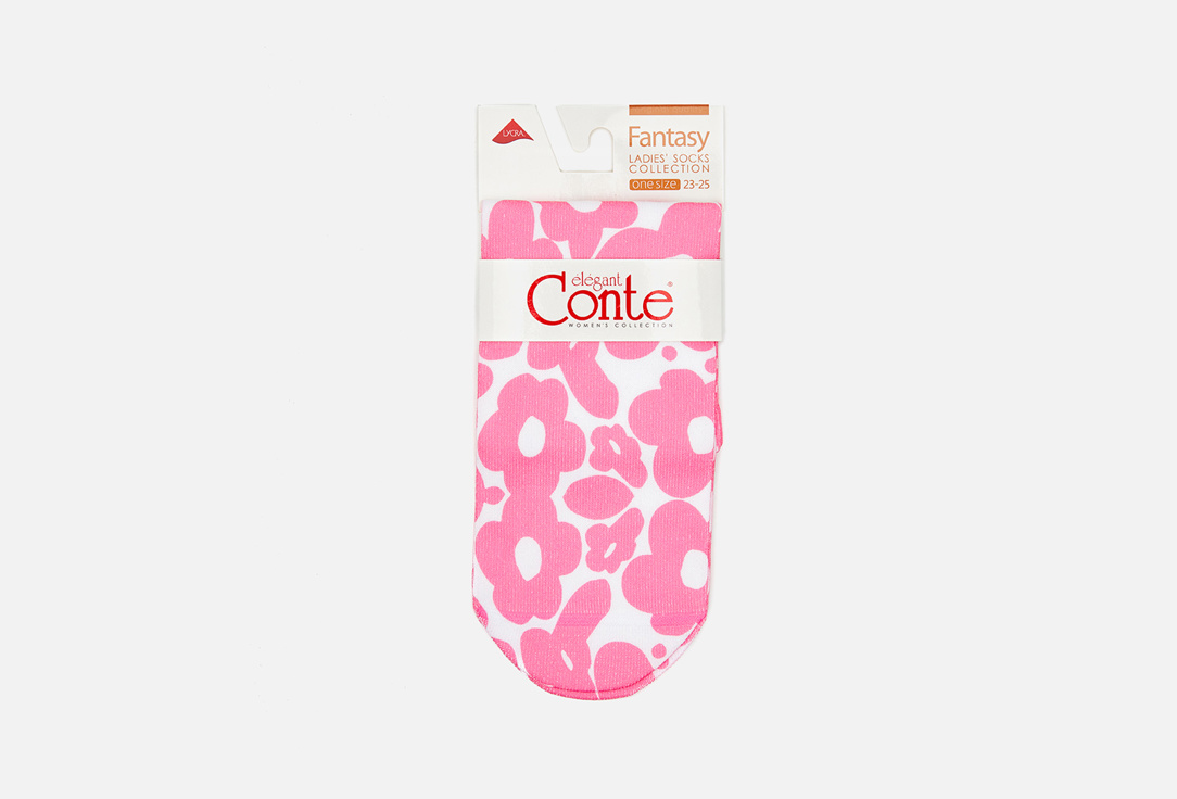Носки CONTE ELEGANT Fantasy, розовый 36-39 мл