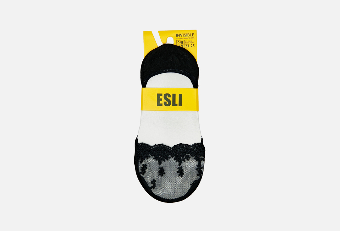 Подследники ESLI Черные носки esli classic черные 44 45 размер