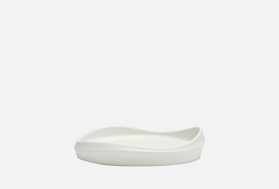 Тарелка декоративная VILLERMO Волна, white 1 шт villermo фигурная гипсовая тарелка villermo