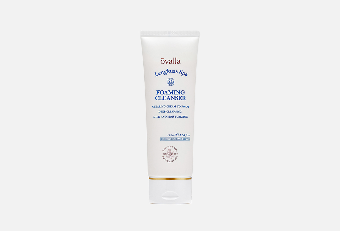

Увлажняющая пенка для умывания OVALLA, Lengkuas Spa FOAMING CLEANSER 120 мл