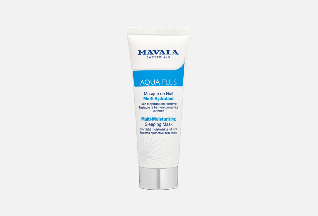Ночная маска для лица MAVALA Aqua Plus Multi-Moisturizing Sleeping Mask 75 мл mavala switzerland aqua plus multi moisturizing intensive serum