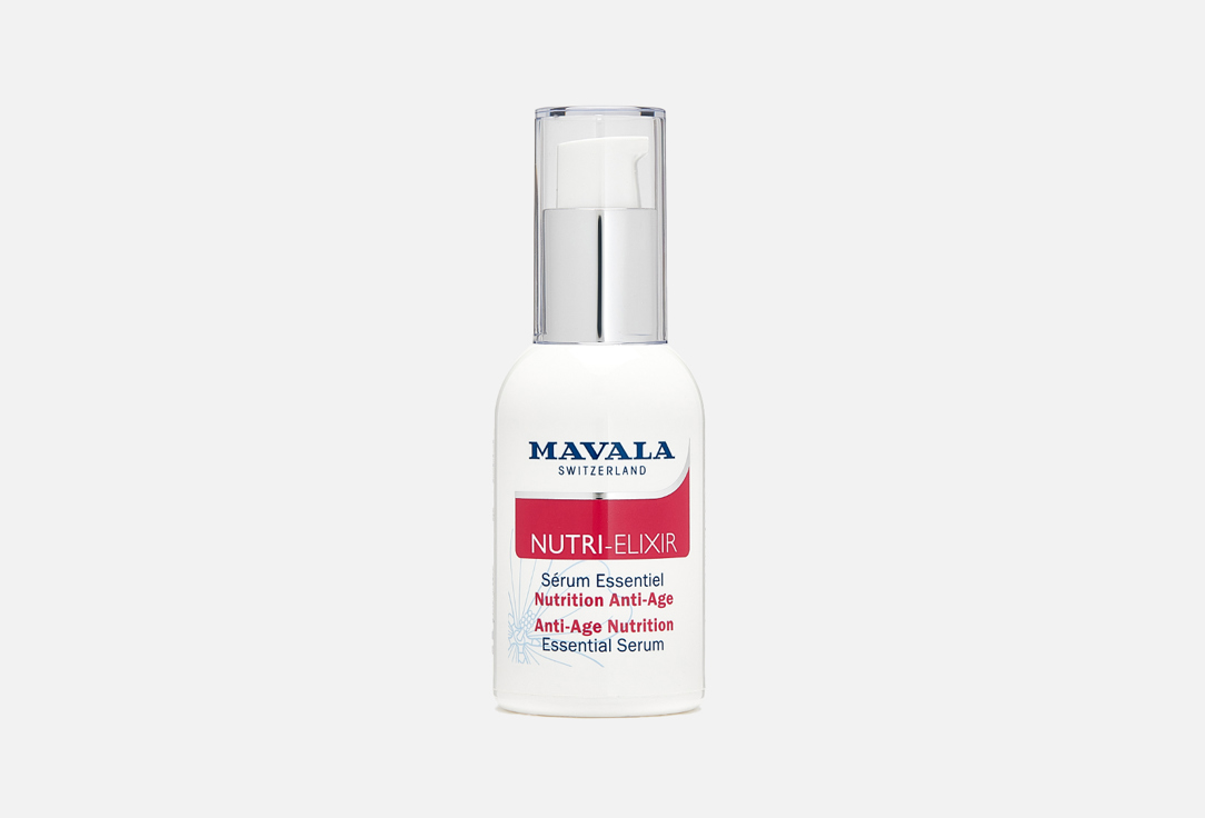 

Сыворотка-бустер для лица и области вокруг глаз MAVALA, Anti-Age Nutrition Essential Serum 30 мл