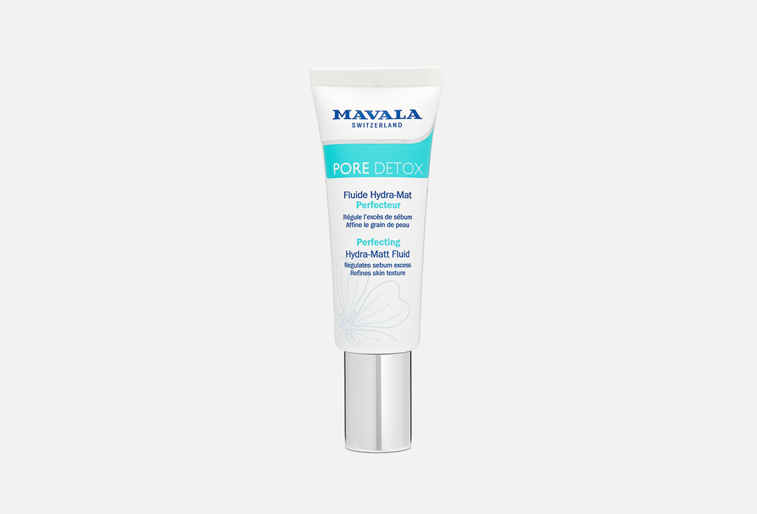 Флюид для лица MAVALA Pore Detox Perfecting Hydra-Matt Fluid 45 мл mavala лосьон тонизирующий pore detox perfecting toning lotion 200 мл 1 шт