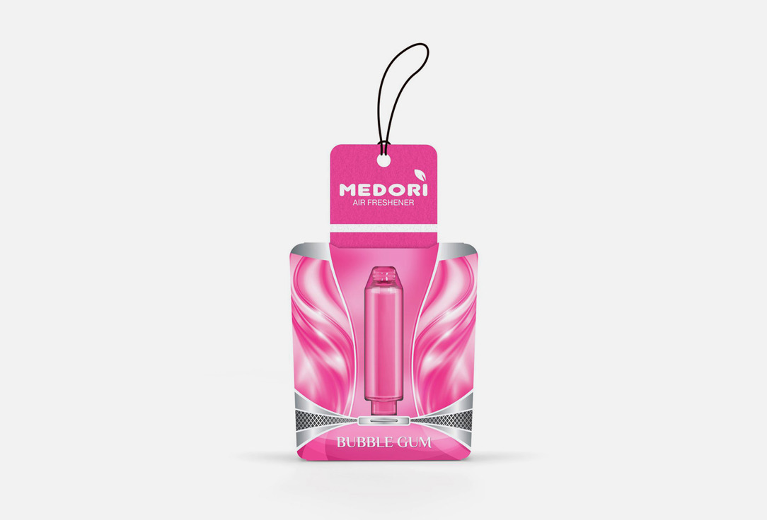 Ароматизатор для автомобиля MEDORI Bubble gum 5 мл ароматизатор medori подвесной жидкий с ароматами аналогами парфюмов