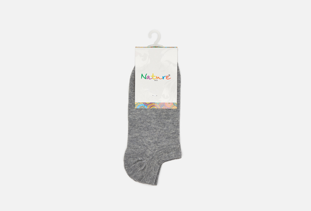 Носки NATURE SCS Серый носки детские nature scs серый 32 35 размер