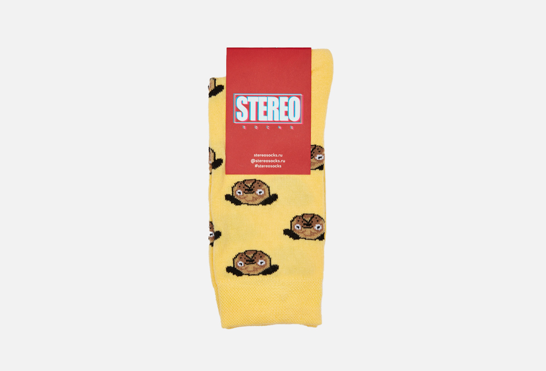Носки STEREOSOCKS Мопсы носки мужские stereosocks пиво 43 45 размер