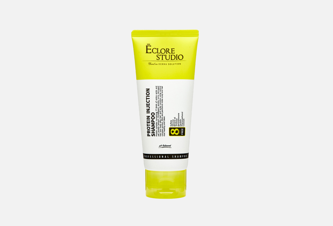 Протеиновый шампунь для волос ECLORE STUDIO PROTEIN INJECTION SHAMPOO mini 100 мл