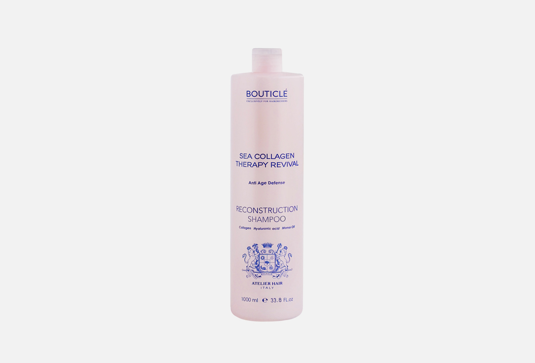 восстанавливающий шампунь для волос Bouticle Sea Collagen Therapy Revival Reconstruction Shampoo  