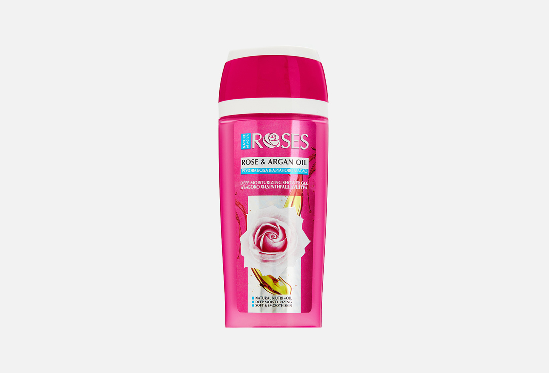 Гель для душа NATURE OF AGIVA Rose & Argan Oil 250 мл