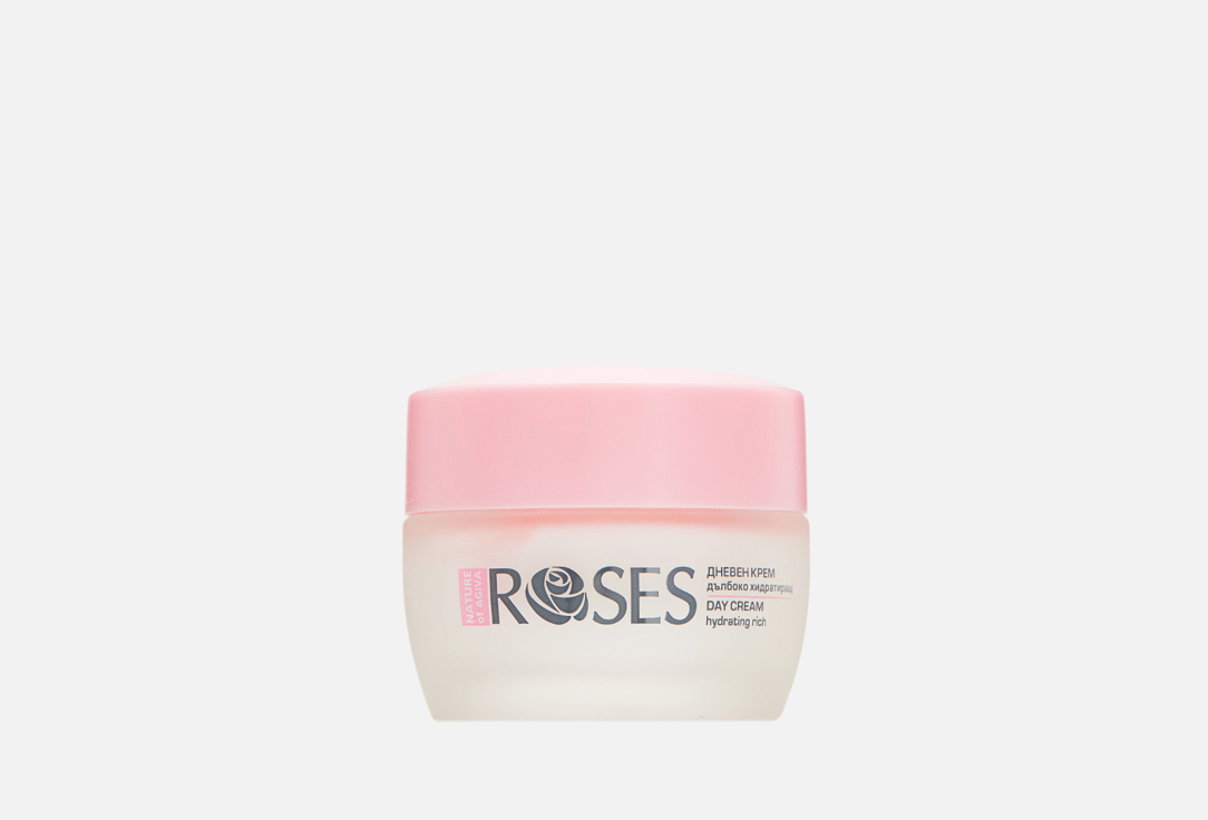 Дневной крем для лица NATURE OF AGIVA Roses Dry Skin 50 мл гиалуроновый гель крем для лица с розовой водой 50мл