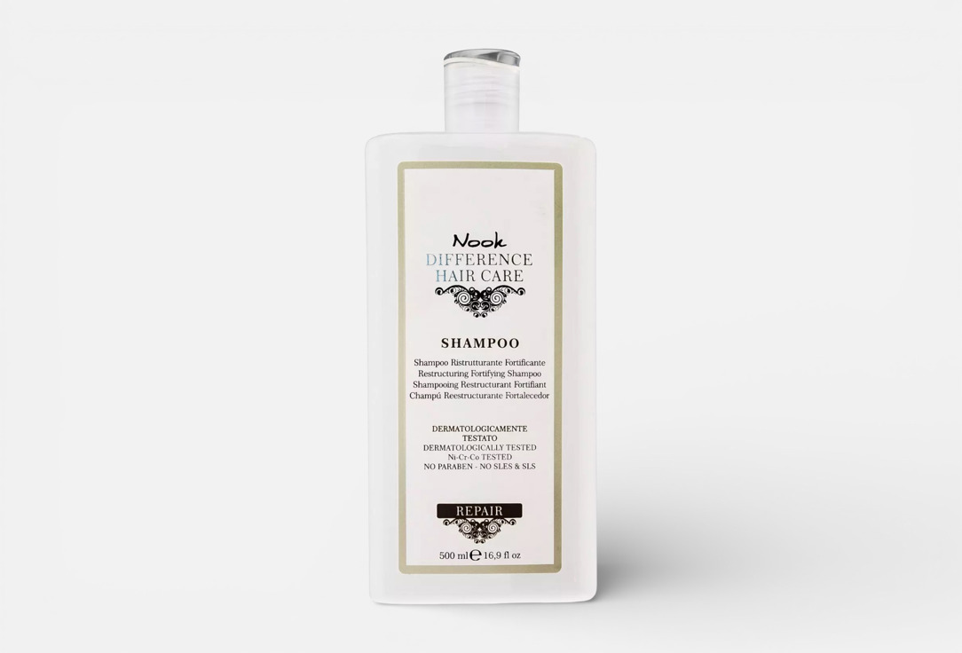 Изображение товара Восстанавливающий укрепляющий шампунь NOOK Repair 500 мл для сухих поврежденных волос