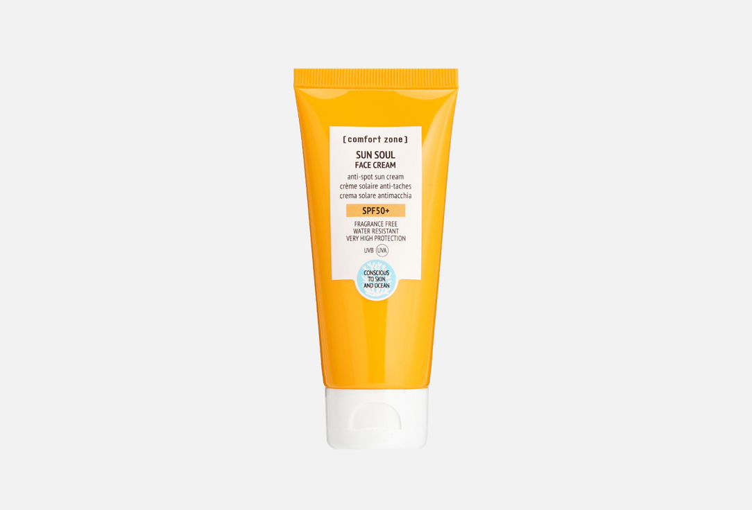 

Солнцезащитный крем для лица spf 50+ COMFORT ZONE, Sun soul 60 мл