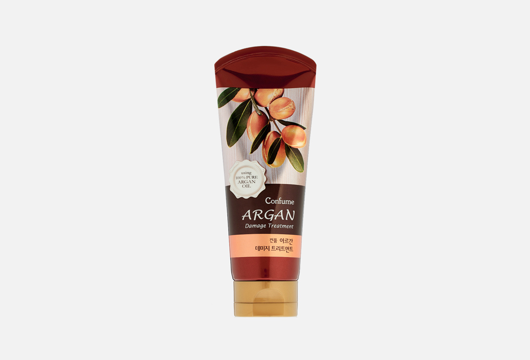 Восстанавливающая маска для волос с маслом арганы CONFUME Argan Damage Treatment 200 мл
