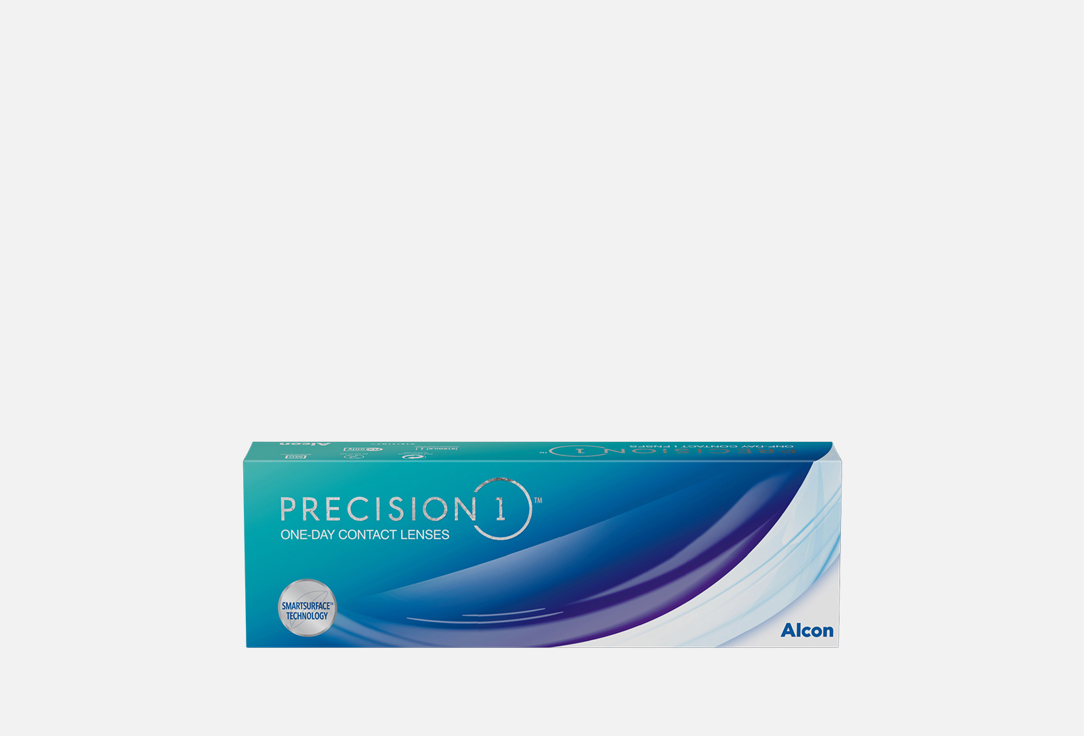 

Контактные линзы однодневные PRECISION, 1, BC 8,3; DIA 14,2; 30шт. -1.25 оптическая сила