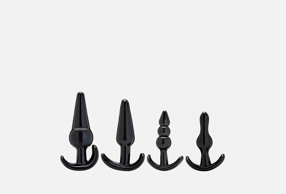 Набор анальных пробок Rabby Set of anal plugs of different sizes 