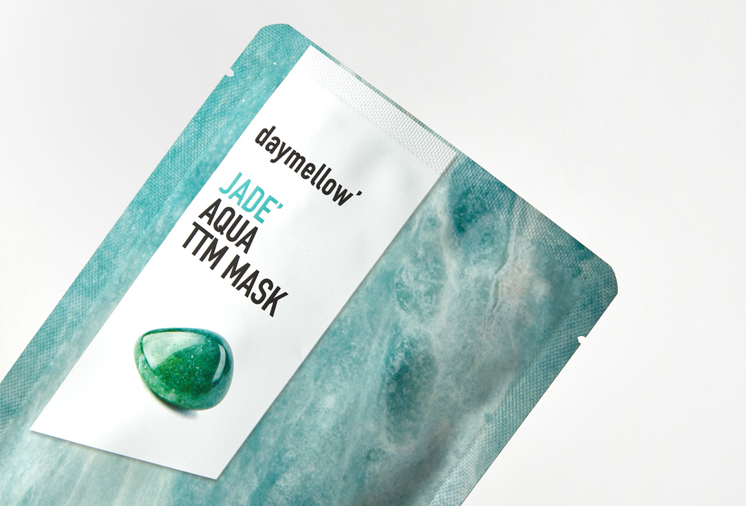 

Увлажняющая тканевая маска для лица с нефритовой пудрой DAYMELLOW', JADE AQUA TTM MASK 1 шт