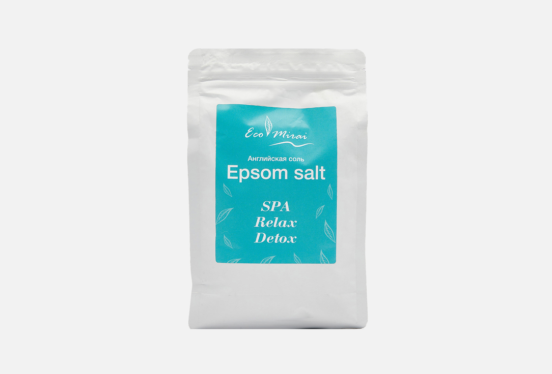 соль для ванн ECO MIRAI Epsom salt 1 кг фото
