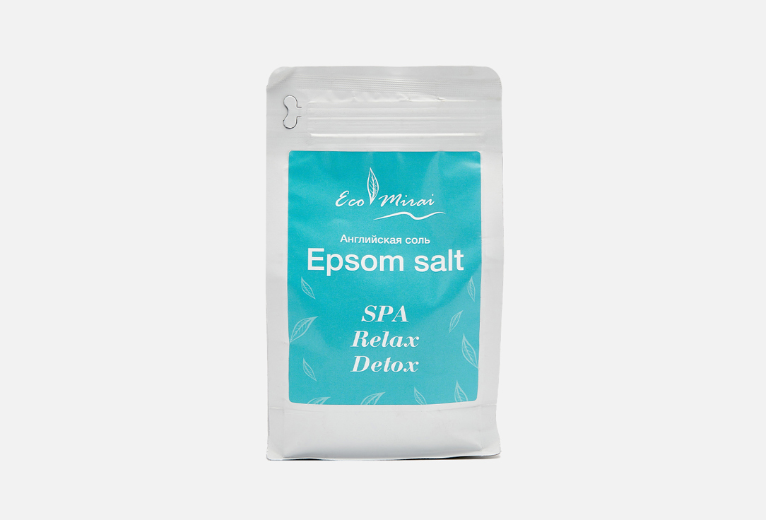 соль для ванн ECO MIRAI Epsom salt 500 г соль для ванн eco mirai epsom salt 500 гр