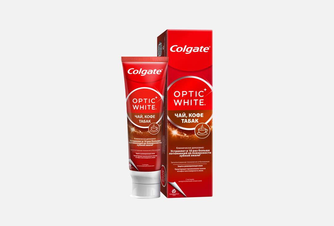 

Отбеливающая зубная паста COLGATE, Optic White Чай, Кофе, Табак 75 мл