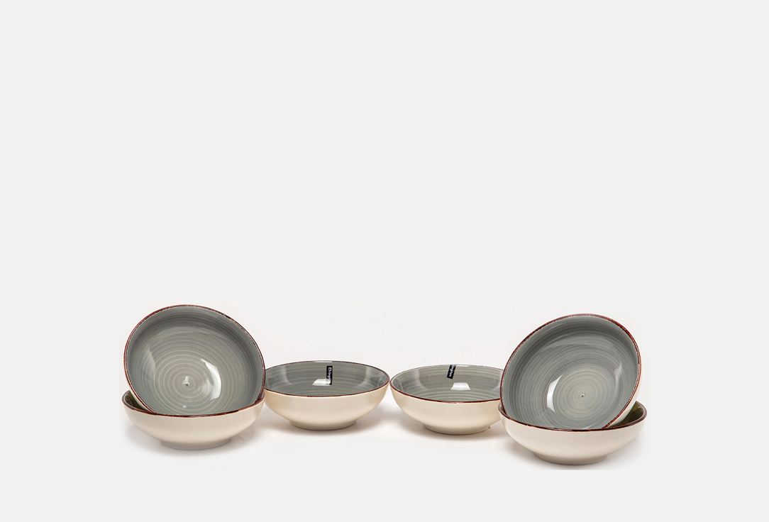 Изображение товара набор тарелок Elrington серый