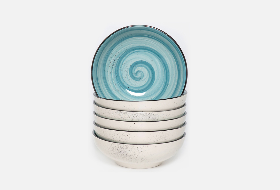 Изображение товара набор тарелок Elrington мятный