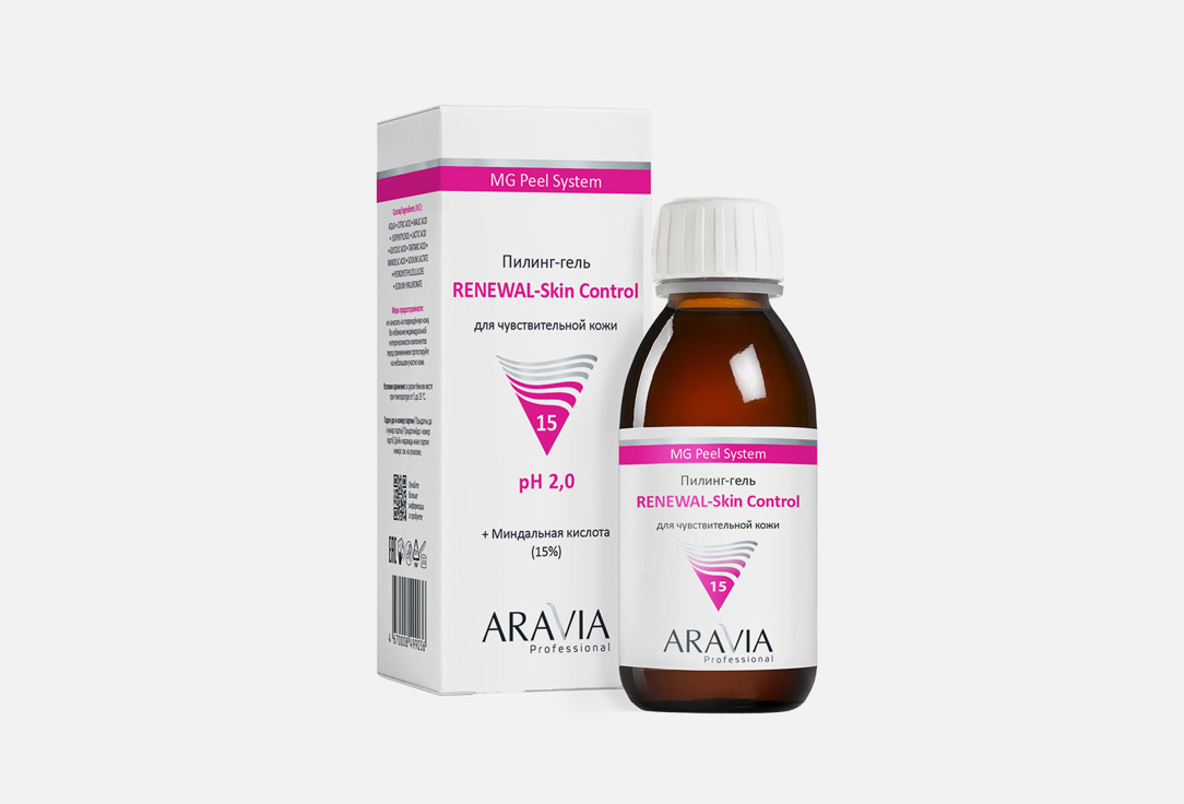 aravia professional carbon peel program карбоновый пилинг комплекс 1 шт Гель-пилинг для лица ARAVIA PROFESSIONAL Renewal–Skin Control 100 мл