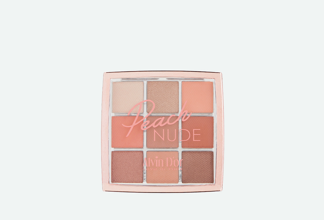 

Тени для век ALVIN D'OR, Palette Peach NUDE 13 г