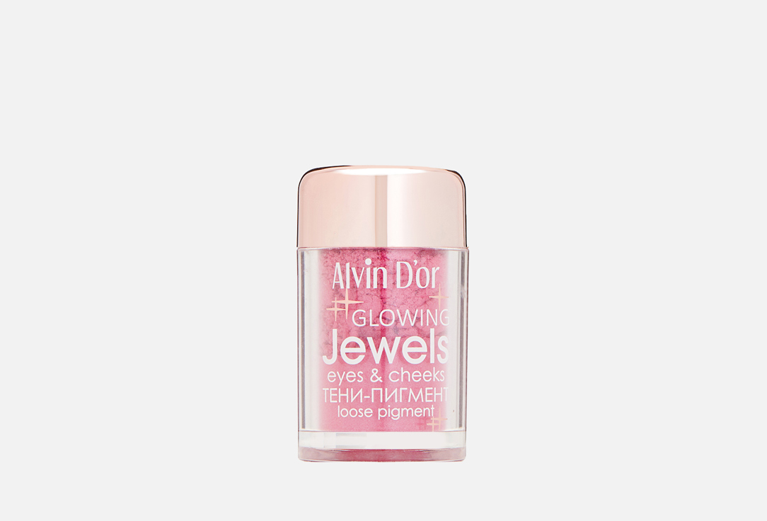 Тени для век Alvin D'or Glowing Jewels 06 сиренево-розовый  
