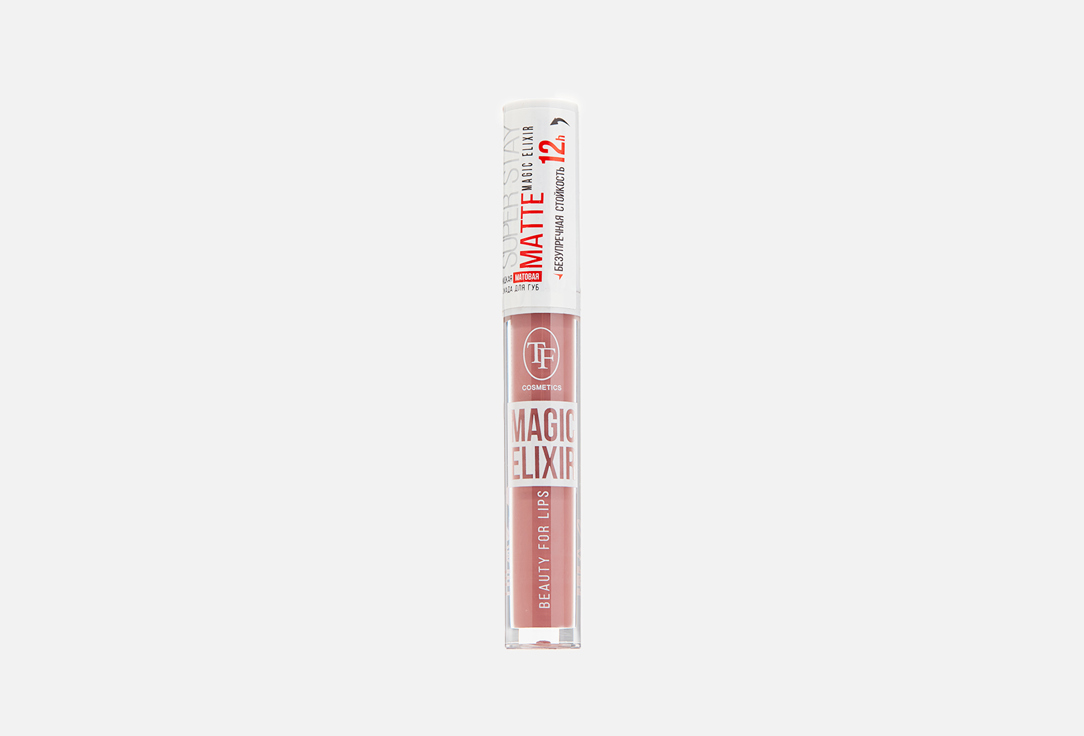 Жидкая помада для губ TF Cosmetics Magic elixir 090, Пыльно-розовый
