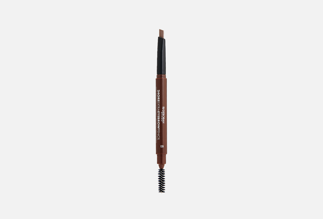 Карандаш-стайлер для бровей стойкий DEBORAH MILANO 24ORE EXTRA EYEBROW PENCIL средний