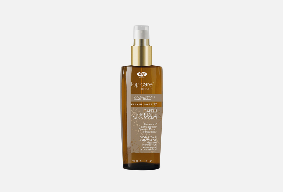 Масло-эликсир для восстановления волос LISAP MILANO Top Care Repair Elixir Care Oil 150 мл lisap milano top care repair elixir care shampoore shampoo