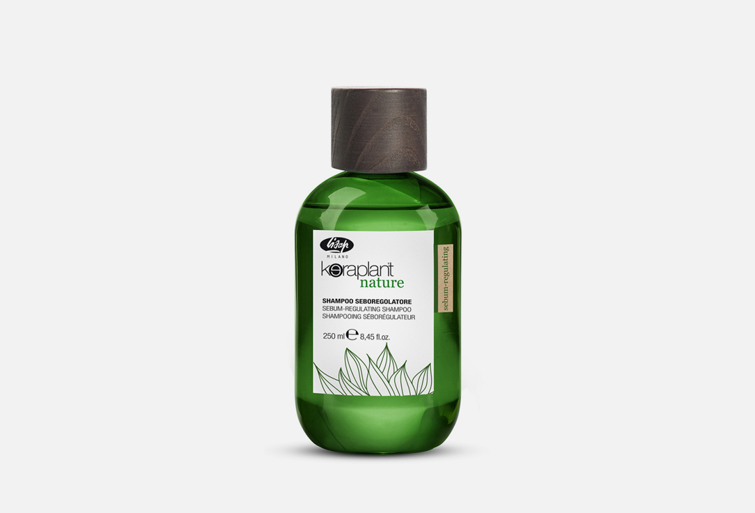 Себорегулирующий шампунь для волос Lisap Milano  Keraplant Nature Sebum-Regulating Shampoo  