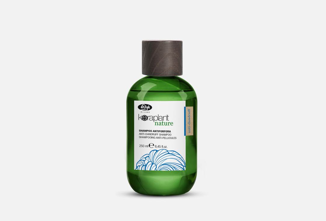 Очищающий шампунь для волос против перхоти  Lisap Milano Keraplant Nature Anti-Dandruff Shampoo  