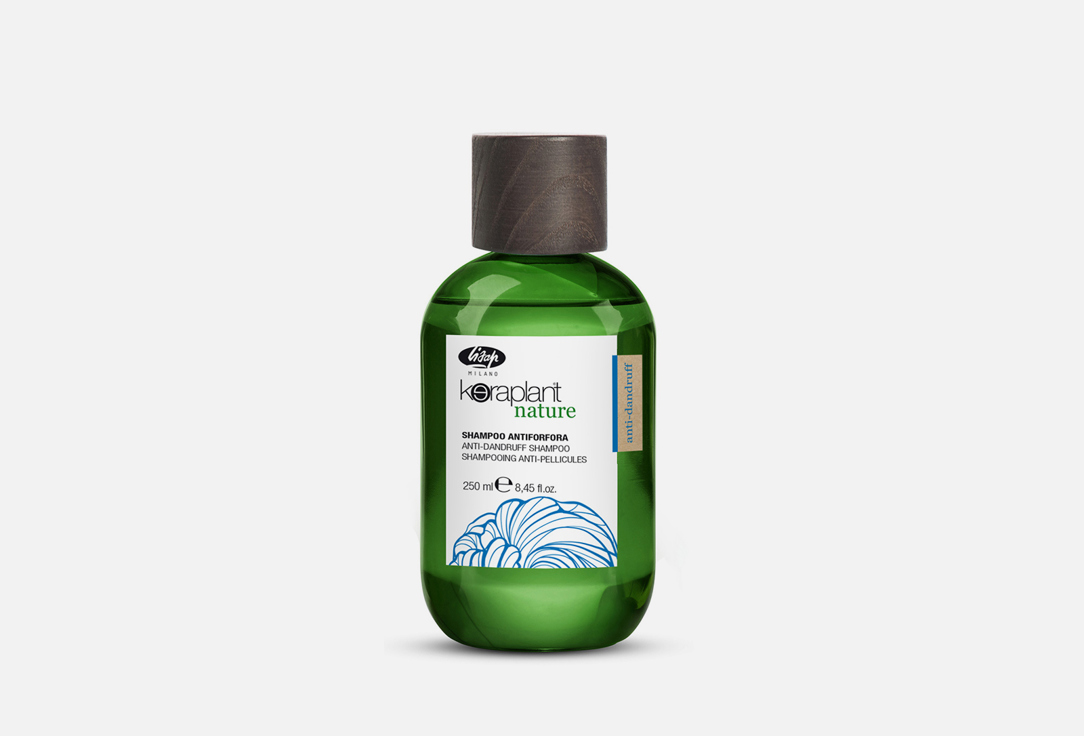 Очищающий шампунь для волос против перхоти LISAP MILANO Keraplant Nature Anti-Dandruff Shampoo 250 мл