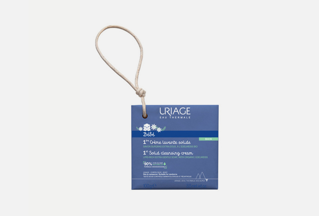 Крем-мыло URIAGE CLEANSING 100 г uriage очищающее крем мыло 125 г uriage eau thermale