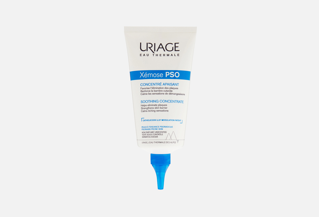 Крем-концетрат URIAGE XEMOSE PSO SOOTHING CONCENTRATE 150 мл крем uriage xemose soothing eye contour care 15 мл