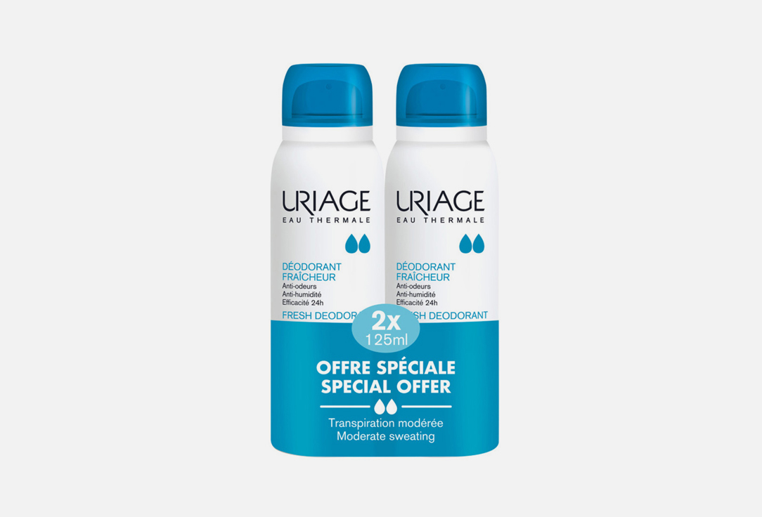 

Набор дезодоранта URIAGE, PROMO DEO FRAICHEUR 2 шт