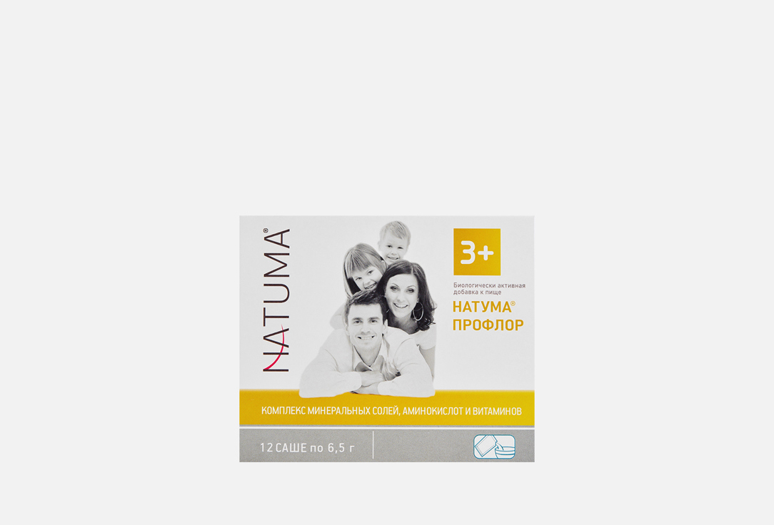 

электролиты NATUMA, Профлор витамины группы B 12 шт