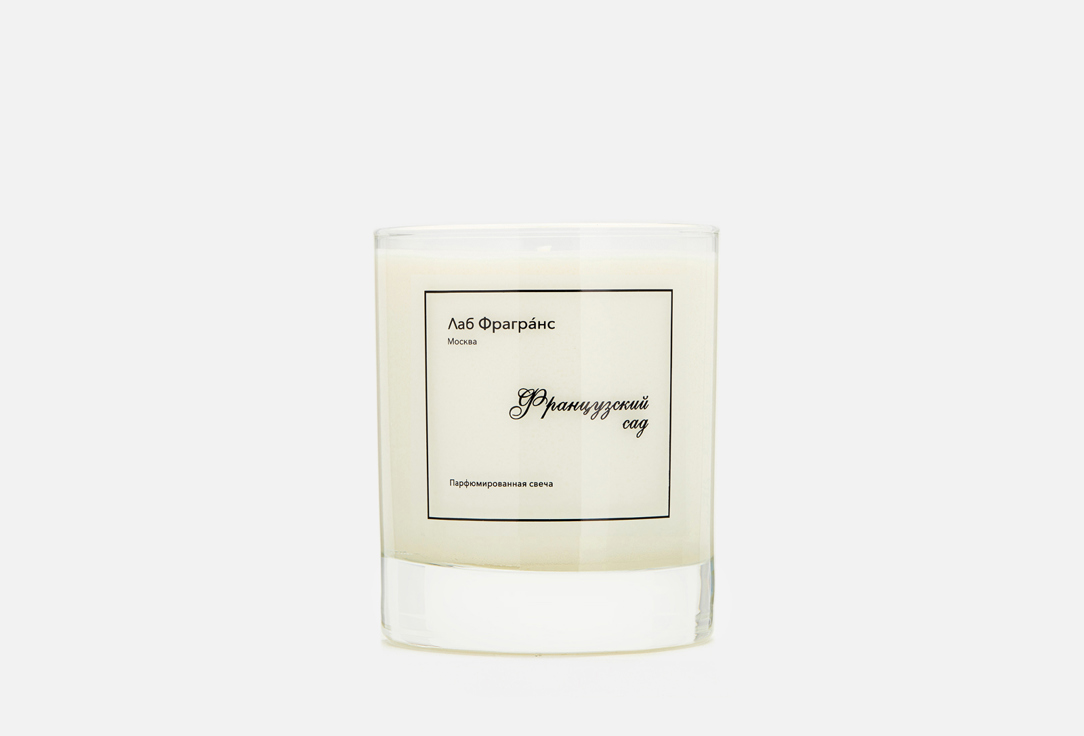 Изображение товара Парфюмированная свеча Французский сад Lab Fragrance 200 г аромат роз и пиона