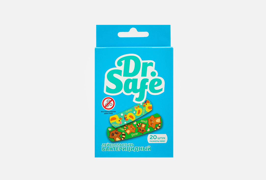 

Бактерицидный лейкопластырь DR.SAFE, Animal 20 шт