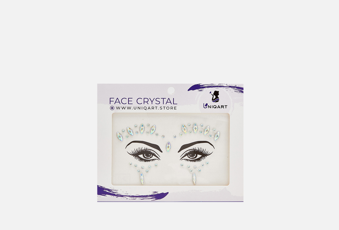 

Кристаллы для лица UNIQART, Stylish minimalism 1 шт